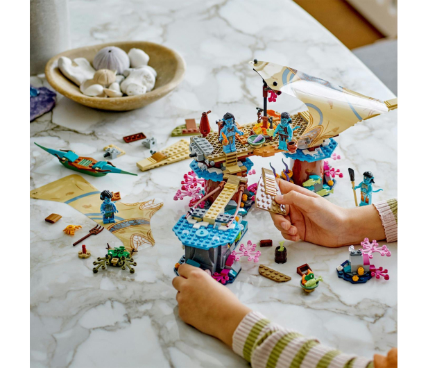 LEGO Avatar 75578 Dom na rafie klanu Metkayina - 1090448 - zdjęcie 9